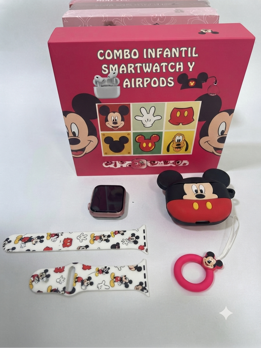 COMBO INFANTIL Smartwatch Y Airpods
